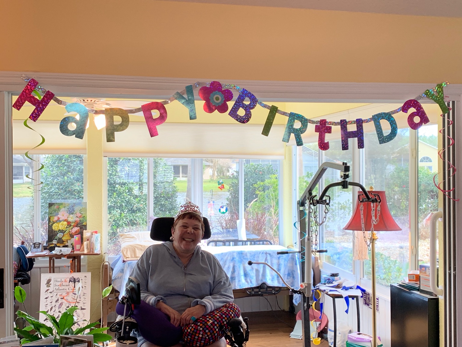 Mom on her 67th birthday.