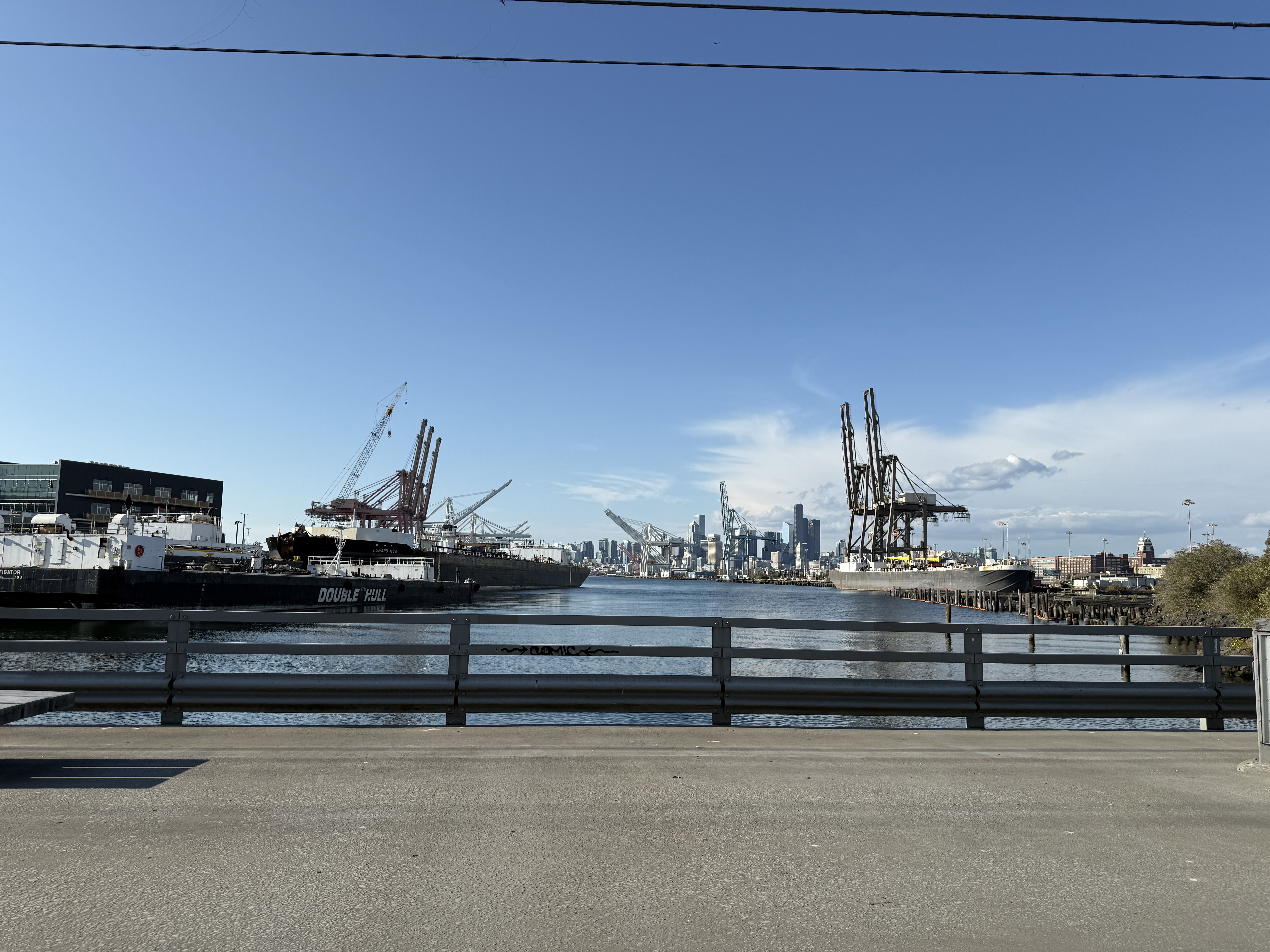 The other view from that bike ride.