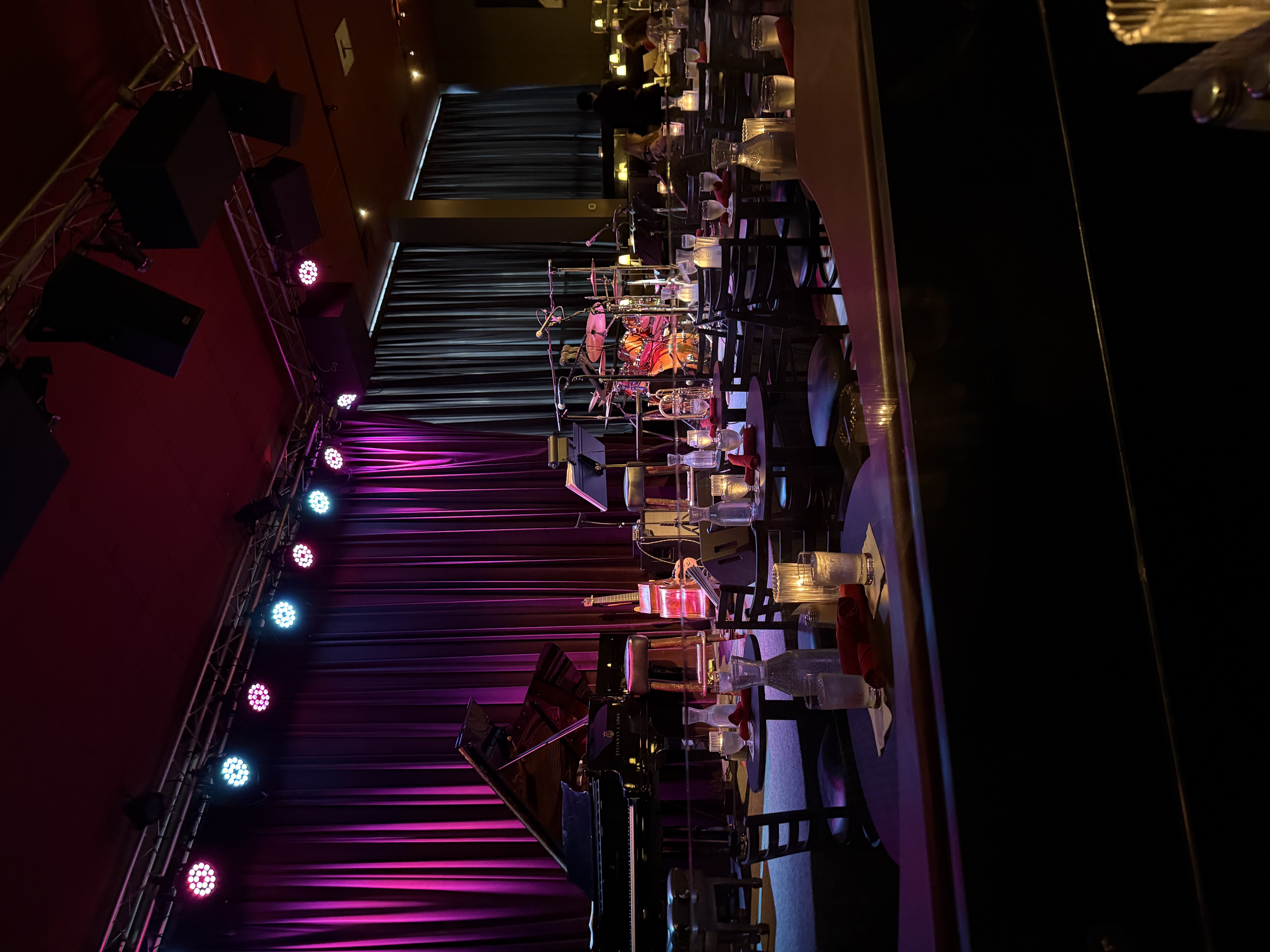 Jazz Alley before the show started.