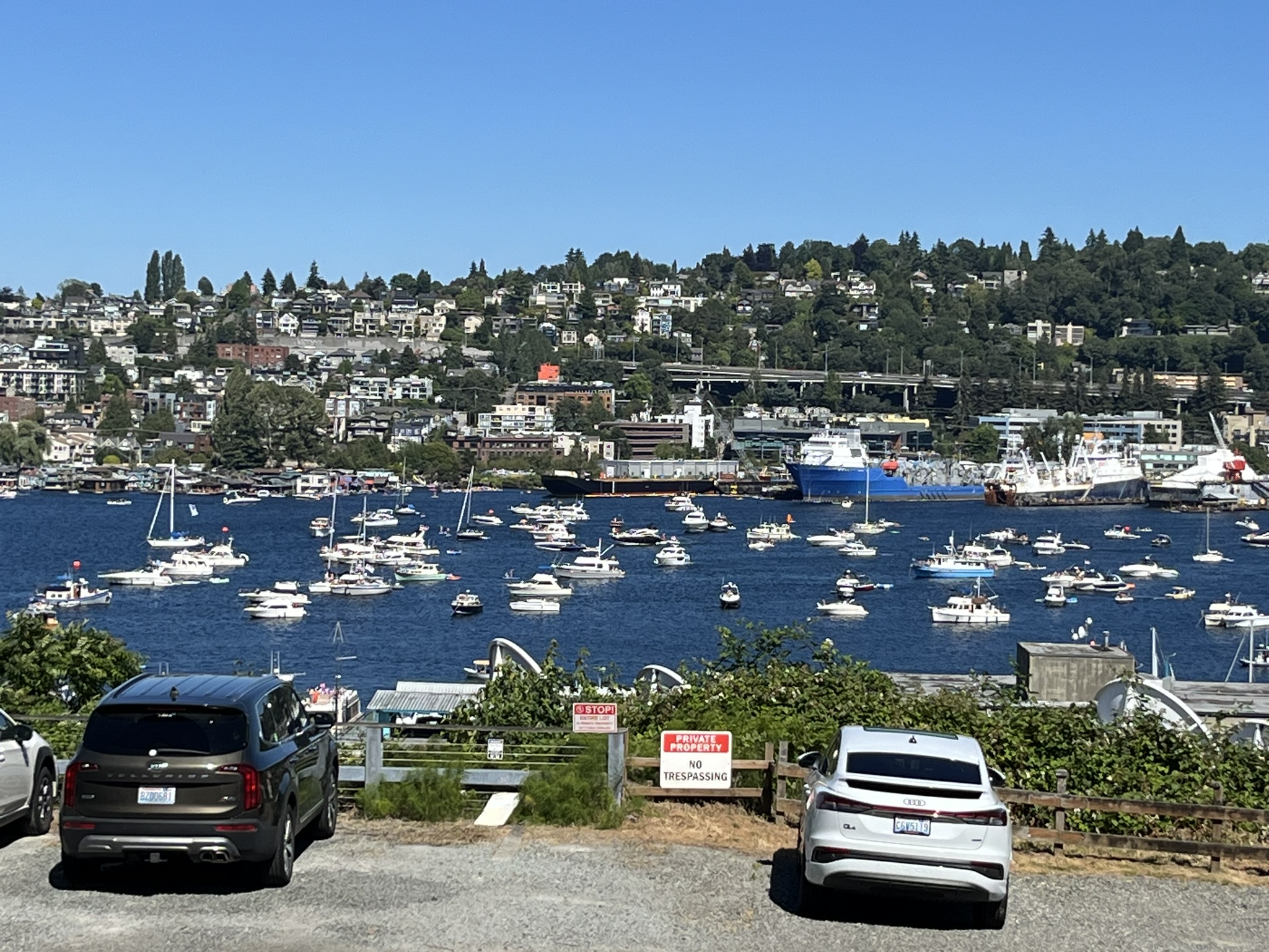 Another shot of Lake Union and Boats.